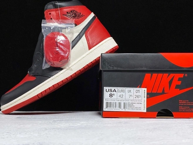 Bmlin Air Toe 555088-610 1 Jordan High OG Bred Retro 0822